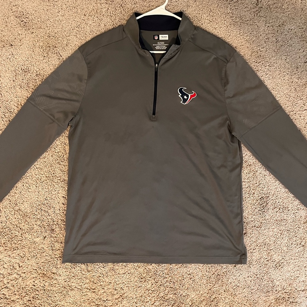 Men's Gray Quarter-Zip Jacket